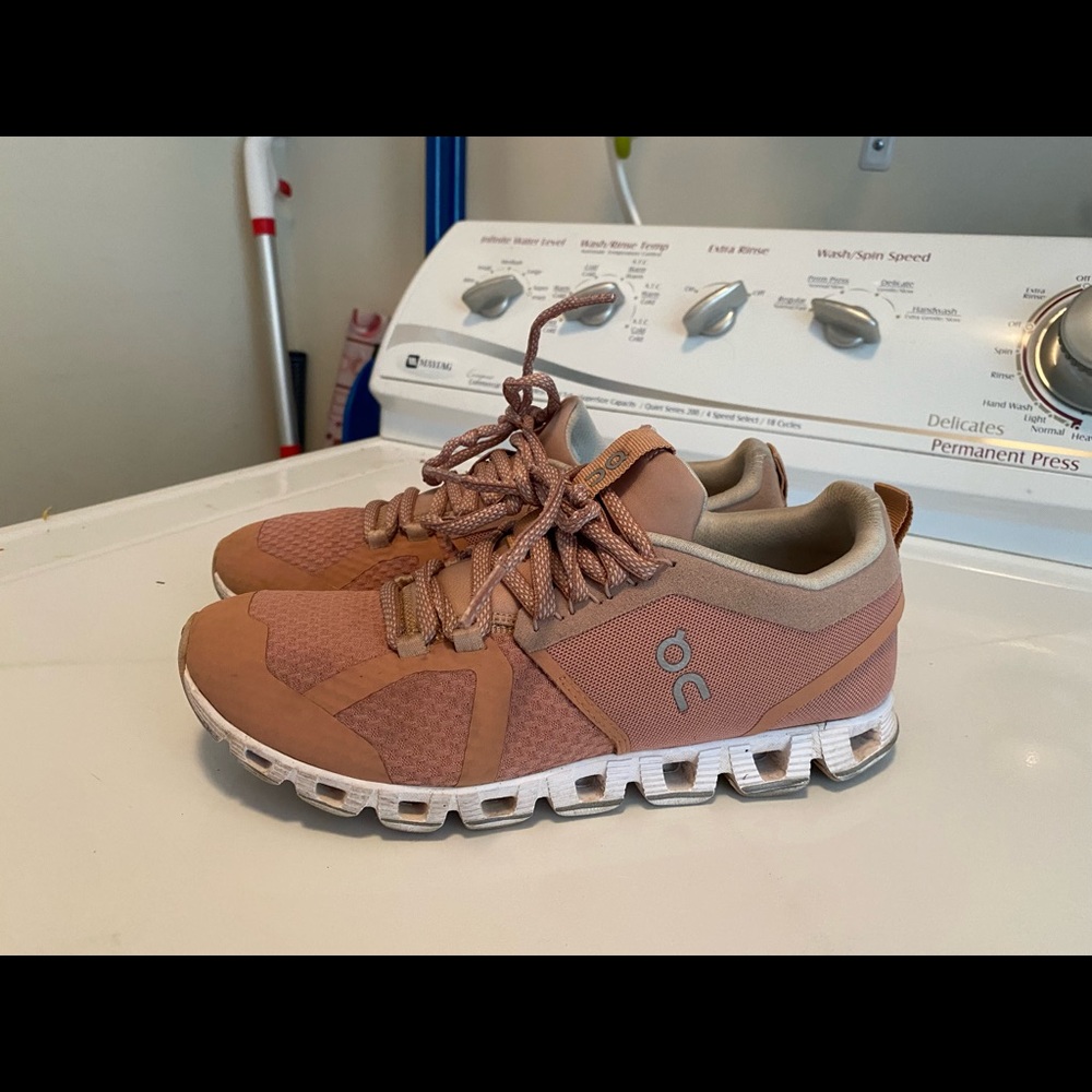 On cloud sneakers